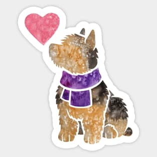 Norwich Terrier Sticker